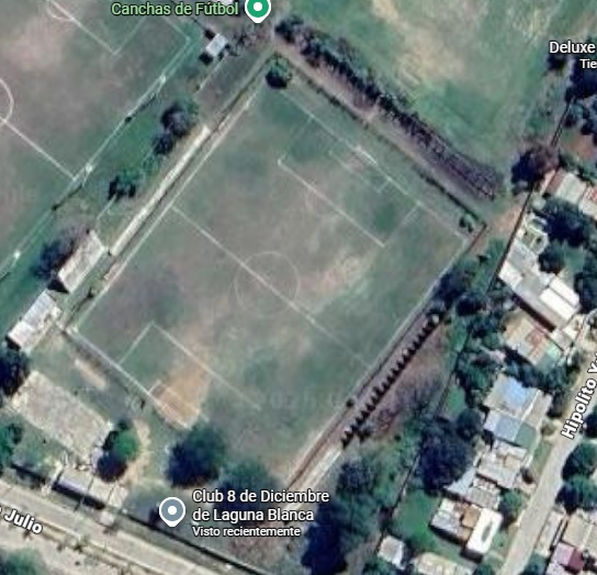 8 de Diciembre Laguna Blanca google maps