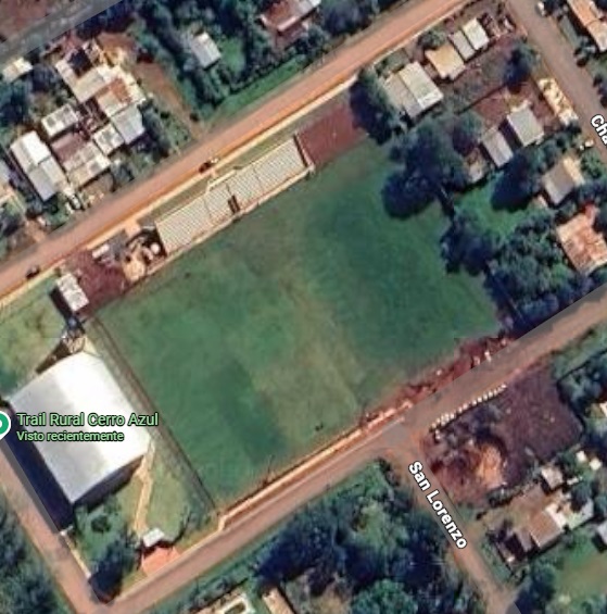 Estadio municipal Cerro Azul google maps