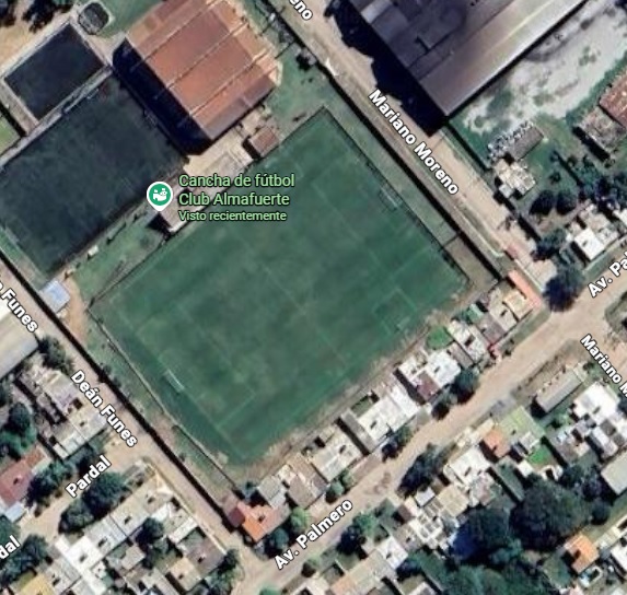 Club Almafuerte Las Varillas google maps